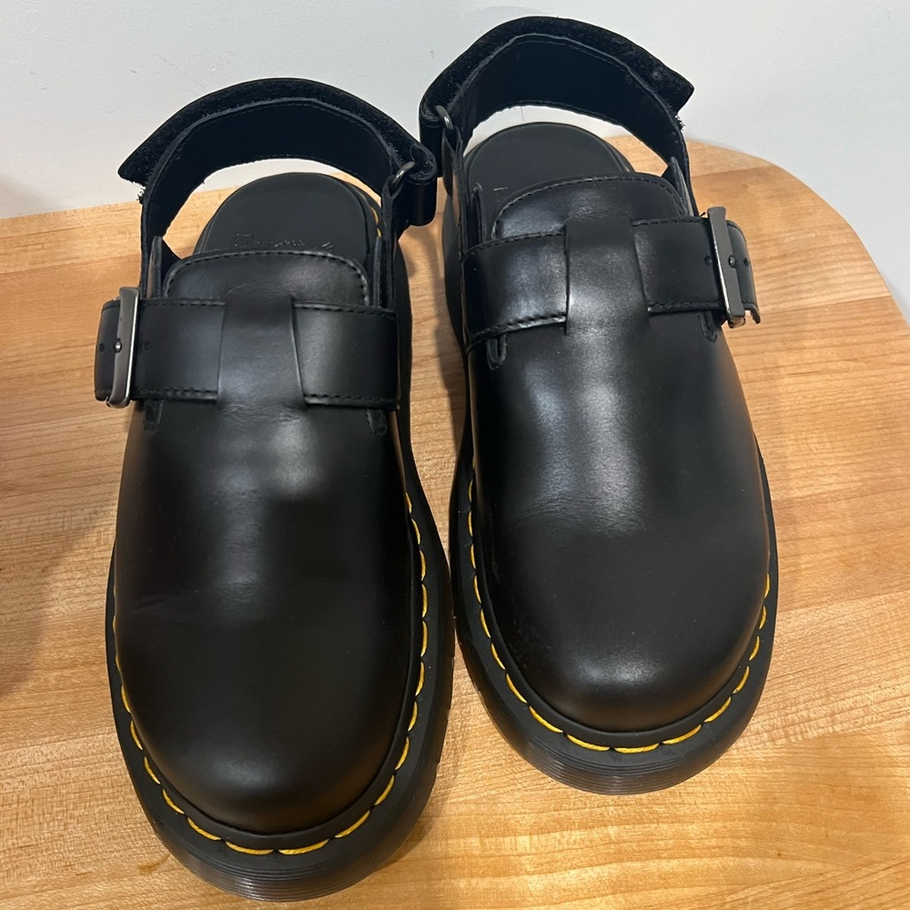 Doc Marten sling back mule